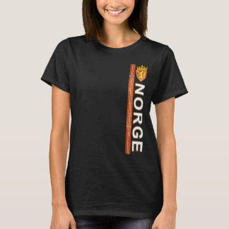 Norge Flag Prix Fußball und Sport Thema T-Shirt