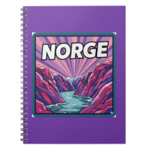 Norge Norwegen Geirangerfjorde Fjorde Notizbuch