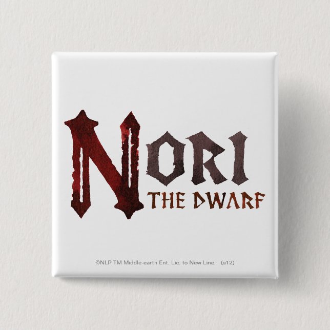 Nori Name Button (Vorderseite)