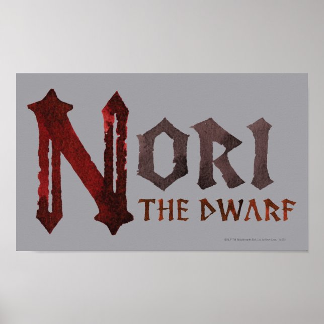 Nori Name Poster (Vorne)