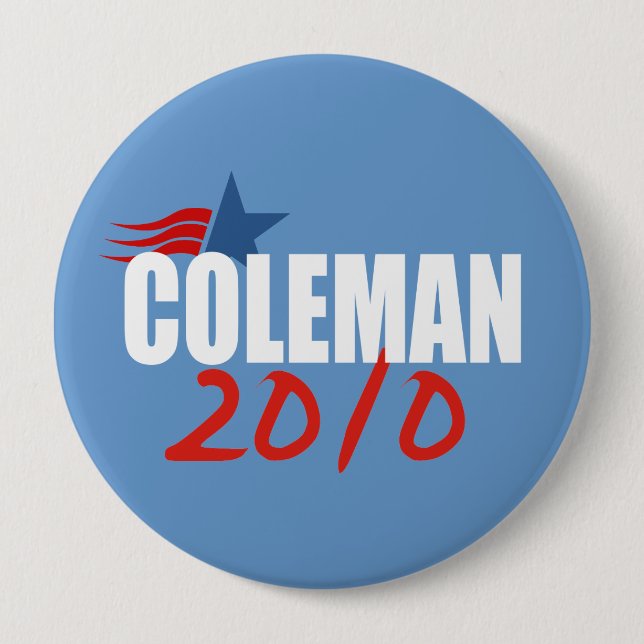 NORM COLEMAN-Wahl-Gang Button (Vorderseite)