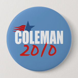 NORM COLEMAN-Wahl-Gang Button