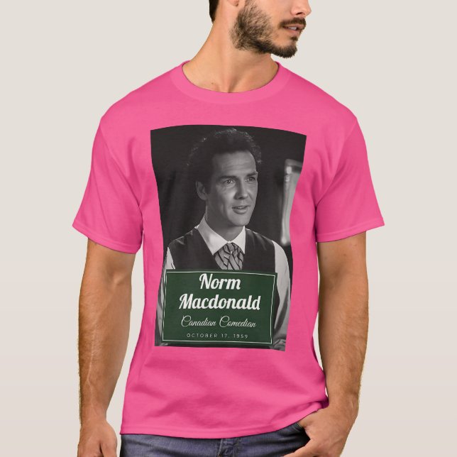 Norm Macdonald T-Shirt (Vorderseite)