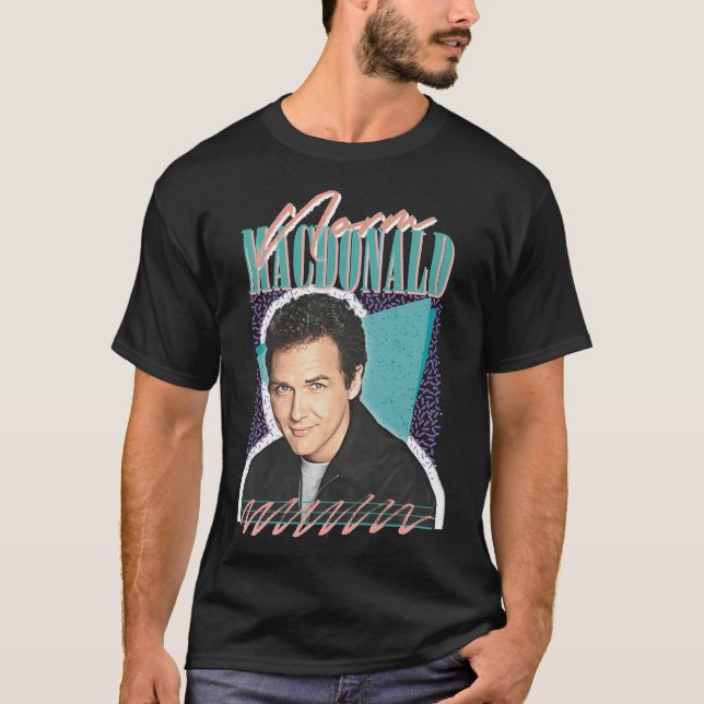 Norm Rip Macdonald Comedian Classic T - Shirt (Vorderseite)