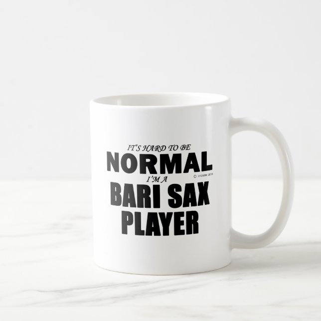 Normal Bari Sax Player Tasse (Rechts)