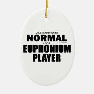 Normal-Euphonium-Player Keramik Ornament