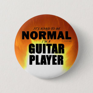 Normal Guitar Player Button