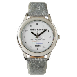 Normal Heartbeat Inside EKG EKG Elektrokardiogramm Armbanduhr