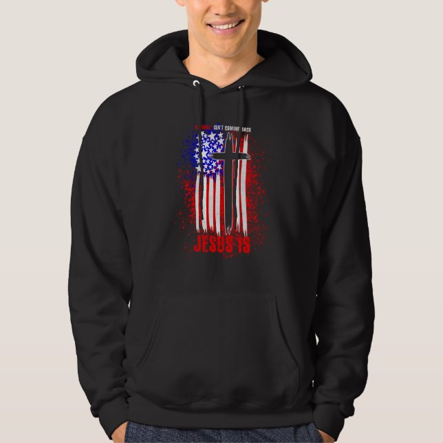 Normal Isn't Coming Back But Jesus Is Revelation 1 Hoodie (Vorderseite)