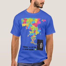 Normal ist eine Einstellung auf einer T-Shirt