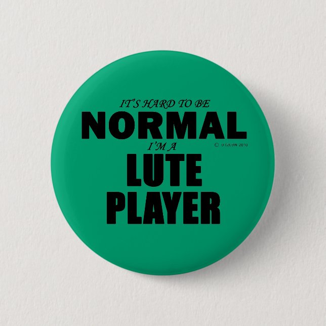 Normal Lute Player Button (Vorderseite)