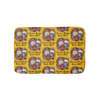 Normal People Scare Me Badematte