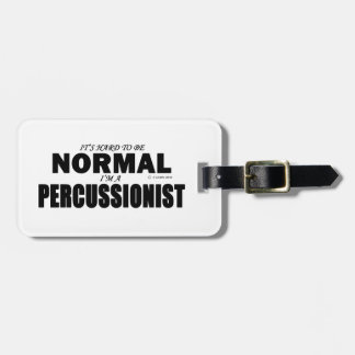 Normal Percussionist Gepäckanhänger
