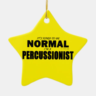 Normal Percussionist Keramik Ornament