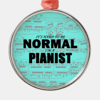 Normal Pianist Ornament Aus Metall