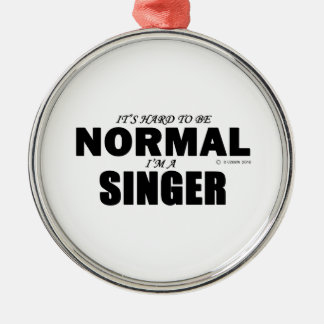 Normal Singer Silbernes Ornament