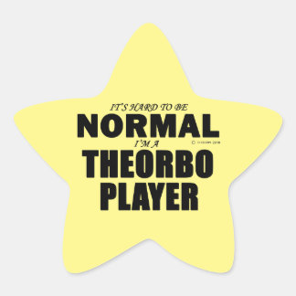 Normal Theorbo Player Star Sticker