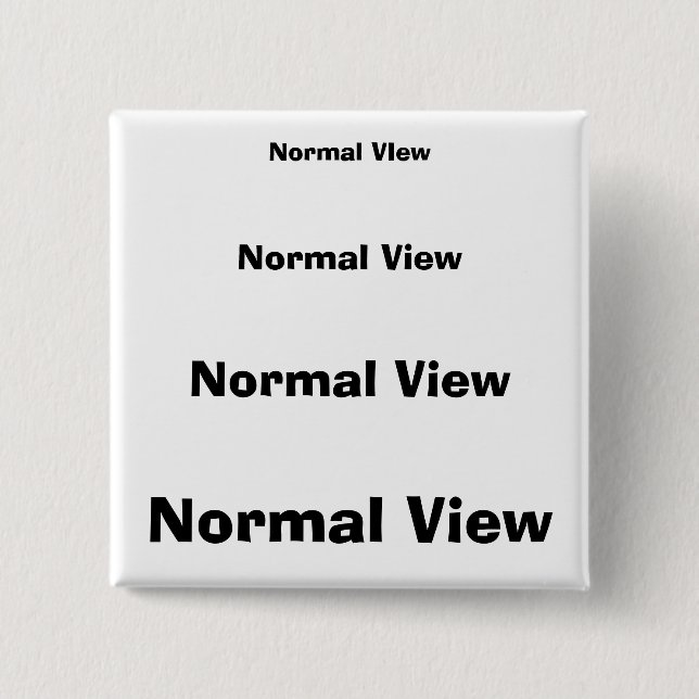 Normale Ansicht Button (Vorderseite)