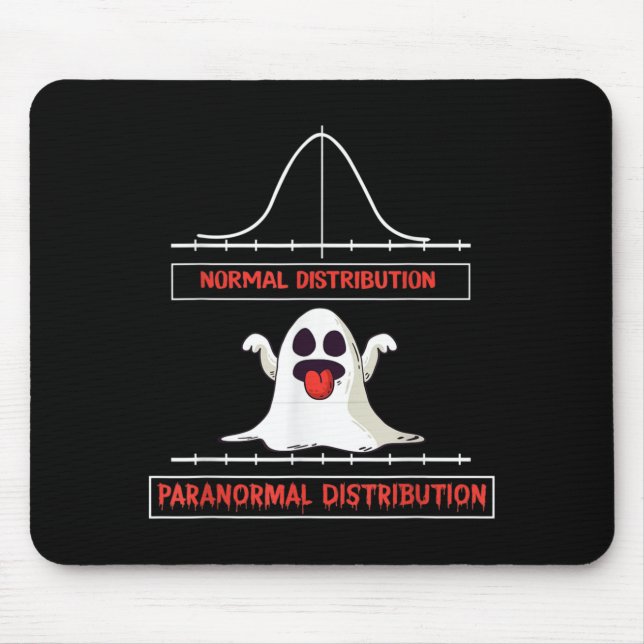 Normale paranormale Verteilung zwischen Mathematik Mousepad (Vorne)