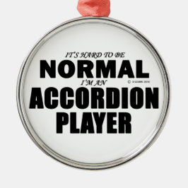Normaler Accordion-Player Ornament Aus Metall