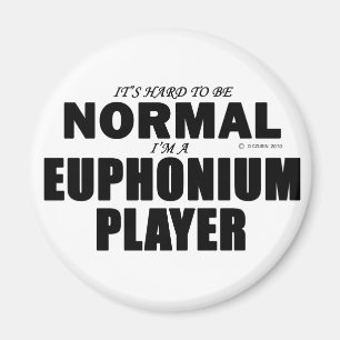 Normaler Euphonium-Spieler Magnet