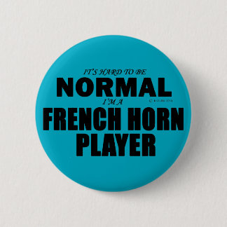 Normaler französischer Horn-Spieler Button