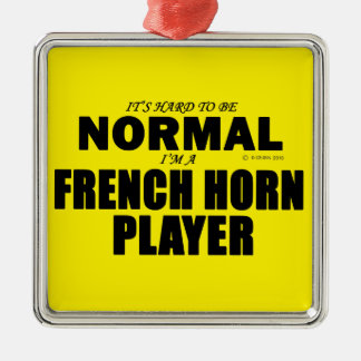 Normaler französischer Horn-Spieler Ornament Aus Metall