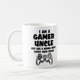 Normaler Gamer Onkel viel Cooler Kaffeetasse