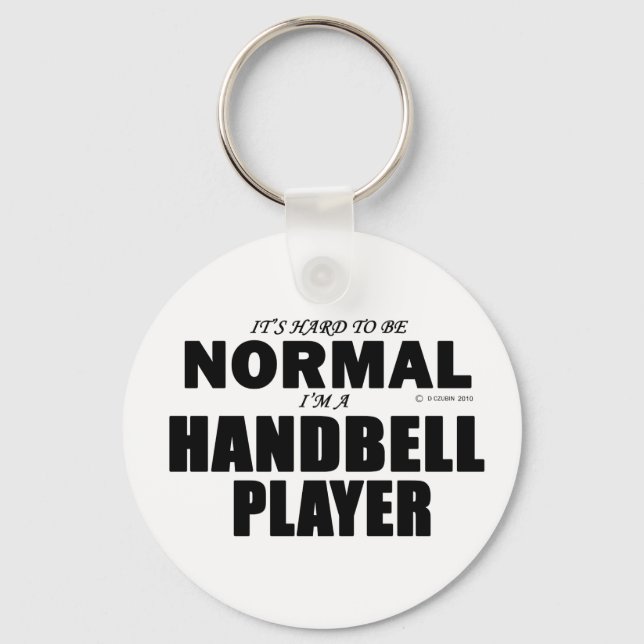 Normaler Handbell-Player Schlüsselanhänger (Vorderseite)