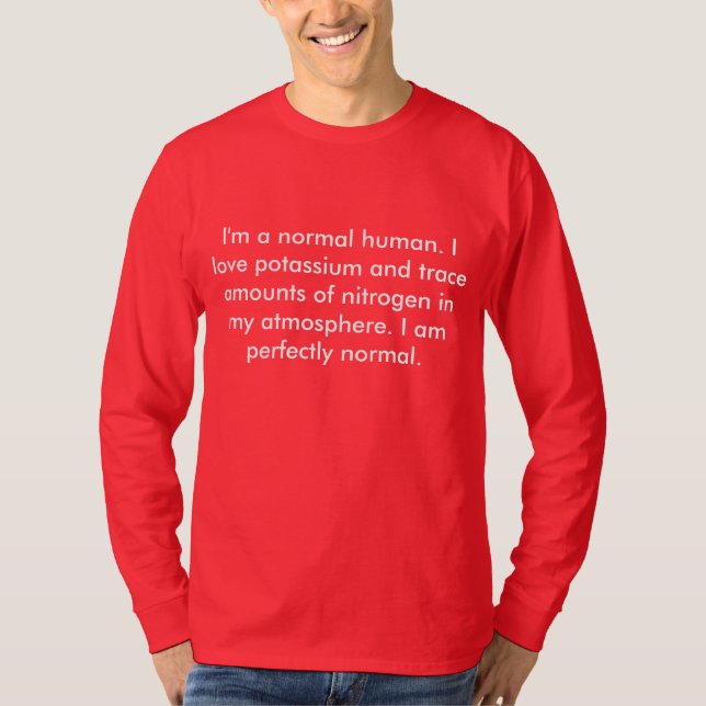 normaler Normal T-Shirt (Vorderseite)