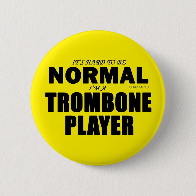 Normaler Trombone-Player Button (Vorderseite)