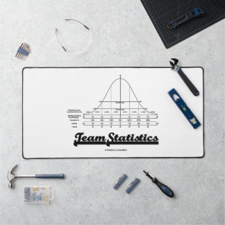 Normaler Vertrieb von Teamstatistiken Schreibtischunterlage
