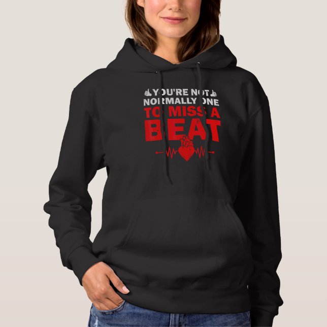 Normalerweise ist man nicht einer, um einen Schläg Hoodie (Vorderseite)