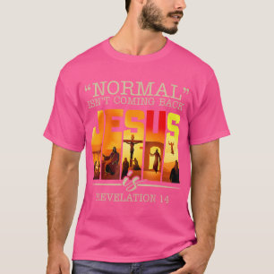Normalerweise kommt nicht wieder Jesus ist Vintage T-Shirt