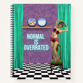 Normalerweise wird Funky & Fun Altered Art Sketch  Notizbuch
