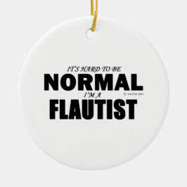 Normalflutist Keramikornament