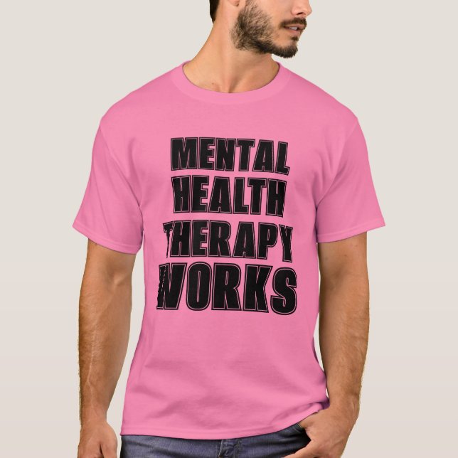 Normalisieren Sie psychische Gesundheitsprobleme. T-Shirt (Vorderseite)