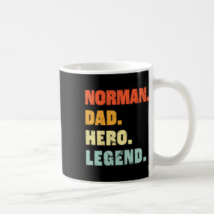 Norman Dad Held Legende Personalisierter Benutzern Kaffeetasse
