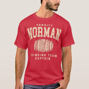 Norman Drink Team Captain Oklahoma Craft Beer O T-Shirt