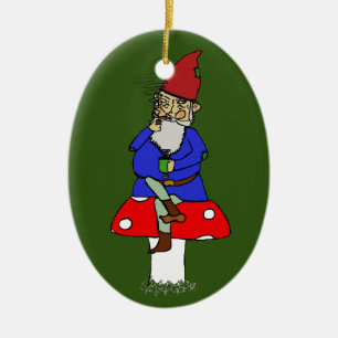 Norman Gnome Keramik Keramik Ornament