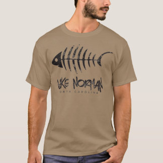 Norman LKN North Carolina Fishbone Gift T-Shirt