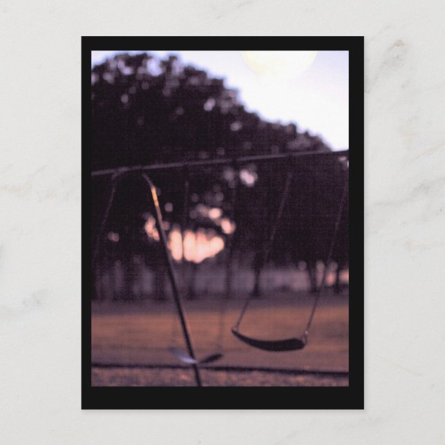 NORMAN-Mond-Swings-VISION Postkarte (Vorderseite)