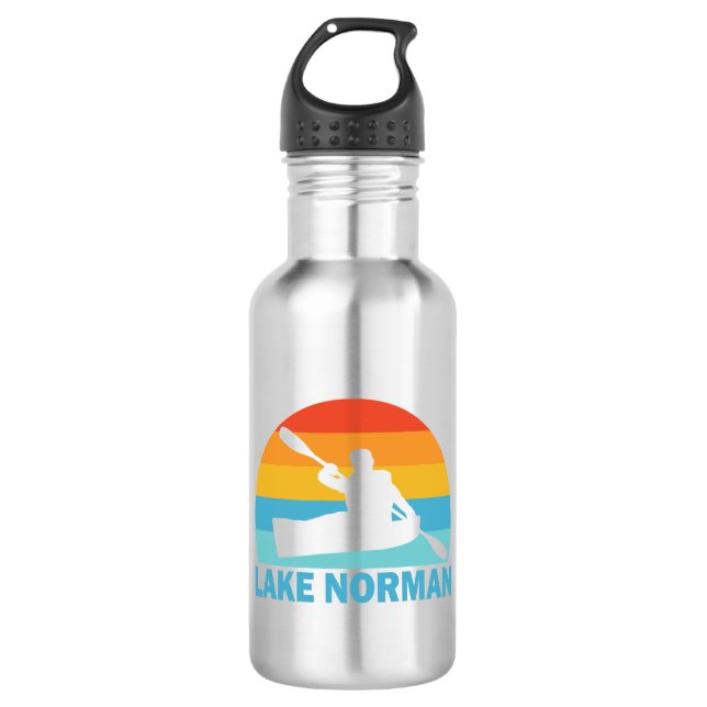 Norman North Carolina Kayak Edelstahlflasche (Vorderseite)