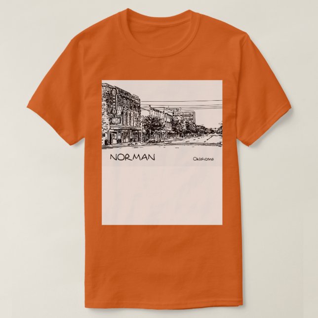 Norman Oklahoma T-Shirt (Design vorne)