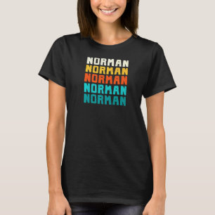 Norman Oklahoma Vintag Ok Retro Collection Americ T-Shirt