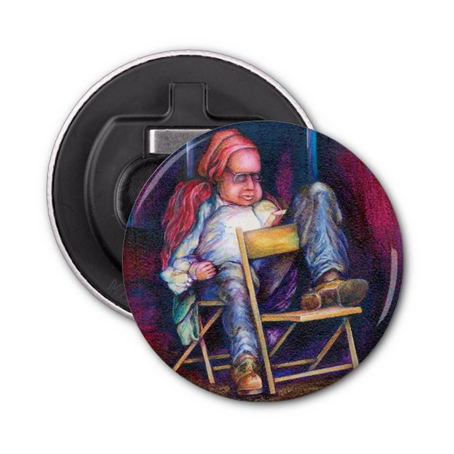 Norman Perfers Zeichne in Seinem Schlaf Flaschenöffner (Vorderseite)