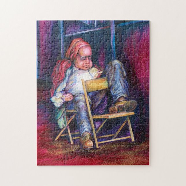 Norman Perfers Zeichne in Seinem Schlaf Puzzle (Vertikal)