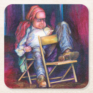 Norman Perfers Zeichne in Seinem Schlaf Rechteckiger Pappuntersetzer