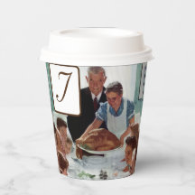 Norman Rockwell Mit Monogramm Erntedank