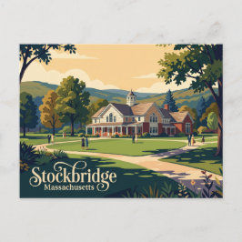 Norman Rockwell Museum USA Postkarte
